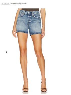 Agolde Parker Long Shorts - Occurrence - Size 24